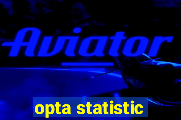 opta statistic